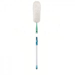 Leifheit  Duster XL  with  Leifheit  Telescopic Steel Handle with rotating joint 110 - 190 cm